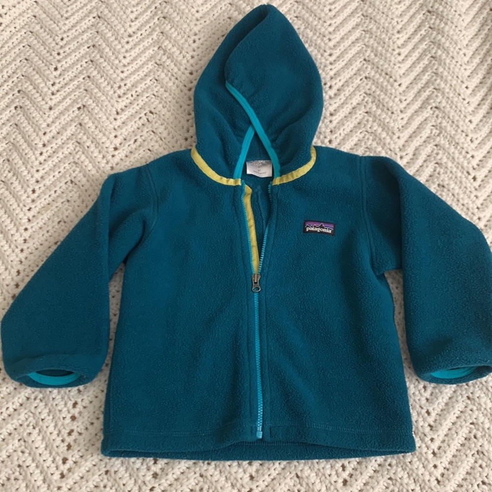 Patagonia kids hooded fleece